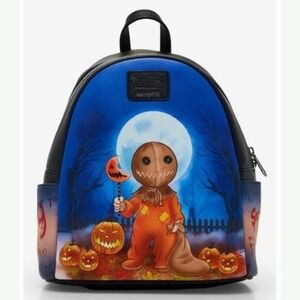 Loungefly Trick 'R Treat Glow In The Dark‎ Sam Halloween Mini Backpack